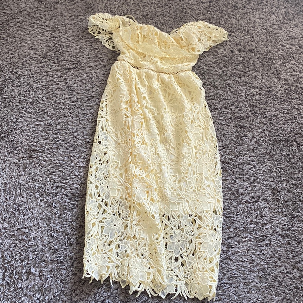 Astr Lace Dress